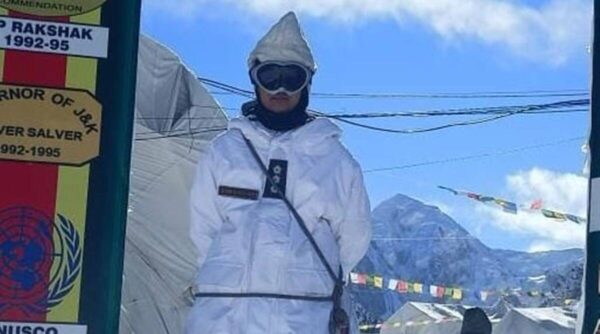 Meet Capt Shiva Chauhan, the first woman officer to get deployed at Siachen Glacier’s Kumar post