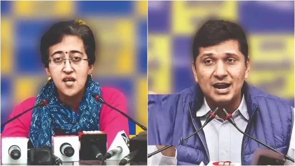 Saurabh Bharadwaj, Atishi take charge as ministers at Delhi secretariat