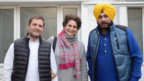 Navjot Sidhu meets 'mentor' Rahul Gandhi, Priyanka: ‘will neither flinch nor…’